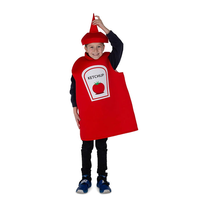 Ketchup Bottle Costume 4-6Y