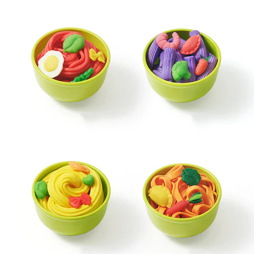 BC BABYCARE RICE-BASED PLAYDOUGH TOY SET-NOODLE CREATION