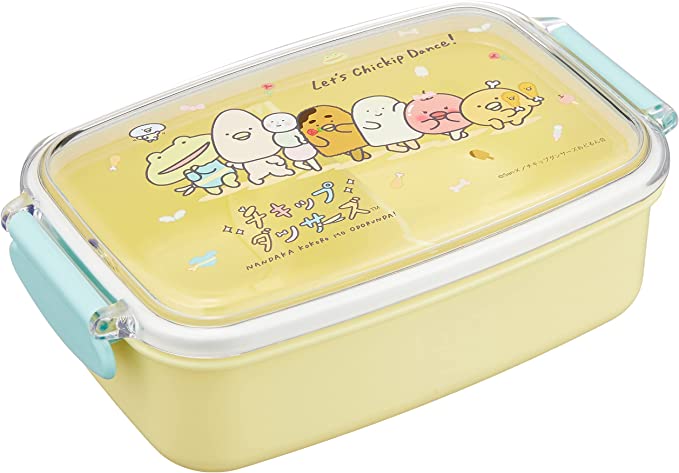 Chikip Dancers Lunch Box with Divider, Made in Japan