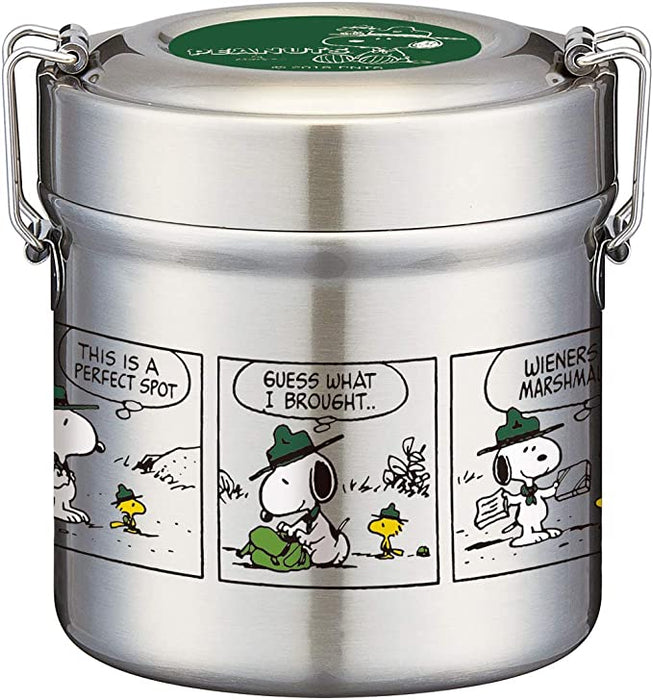 Stainless Steel Bento Box 480ML Snoopy