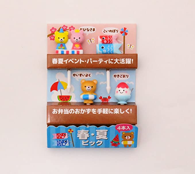 Torne Bento Picks, Character Bento Box, For Spring and Summer