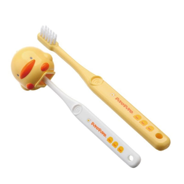 Toothbrush Set With PiyoPiyo Cap