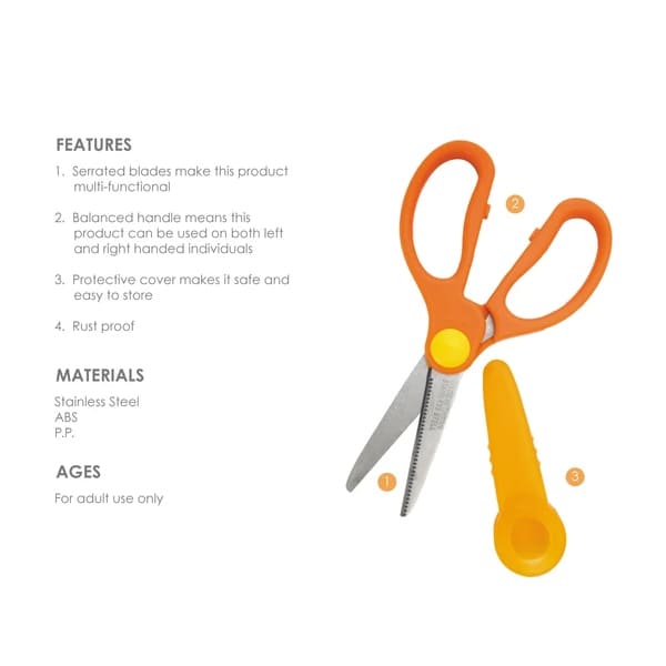 Multi-Functional Food Scissors