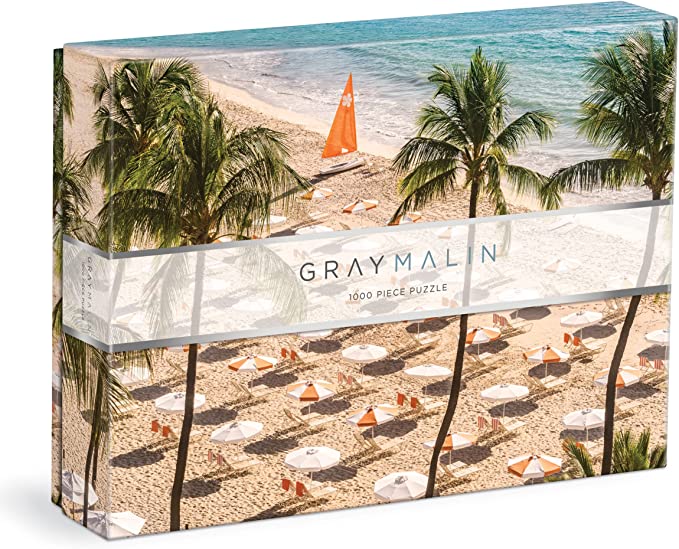 Gray Malin The Beach Club 1000 Piece Puzzle