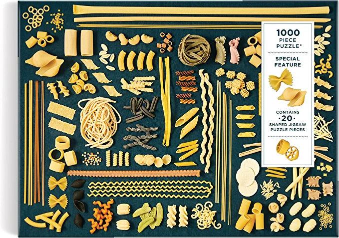 The Art of Pasta 1000 Piece Puzzle with Shaped Pieces