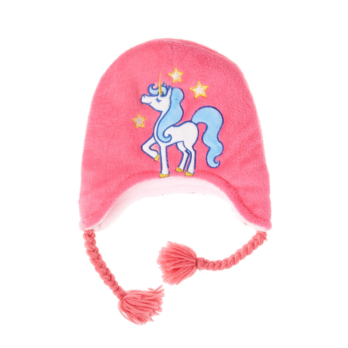 Kids UPF50+ Winter Hat - Princess/Unicorn