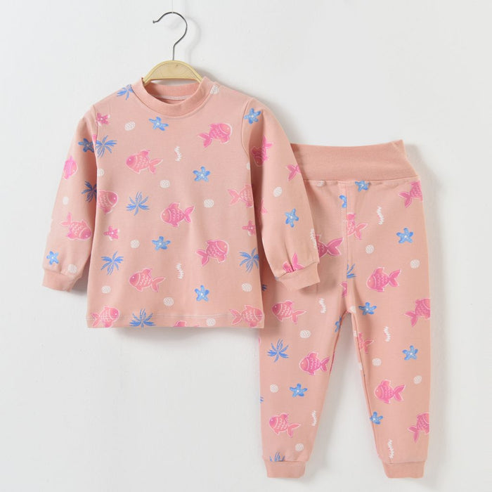 KaWaii Baby 2-piece Cotton Bodysuit- Candy Fish 130/5-6 Yrs