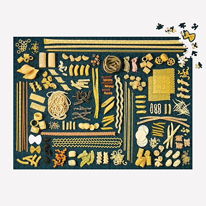 The Art of Pasta 1000 Piece Puzzle with Shaped Pieces