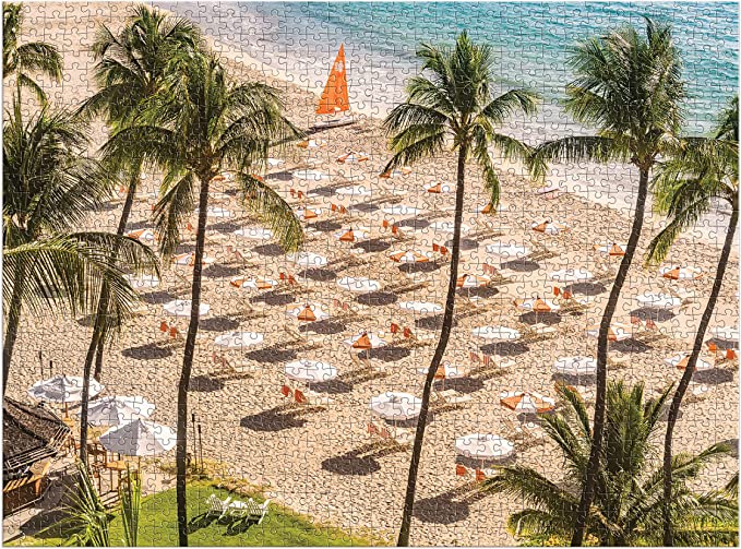 Gray Malin The Beach Club 1000 Piece Puzzle