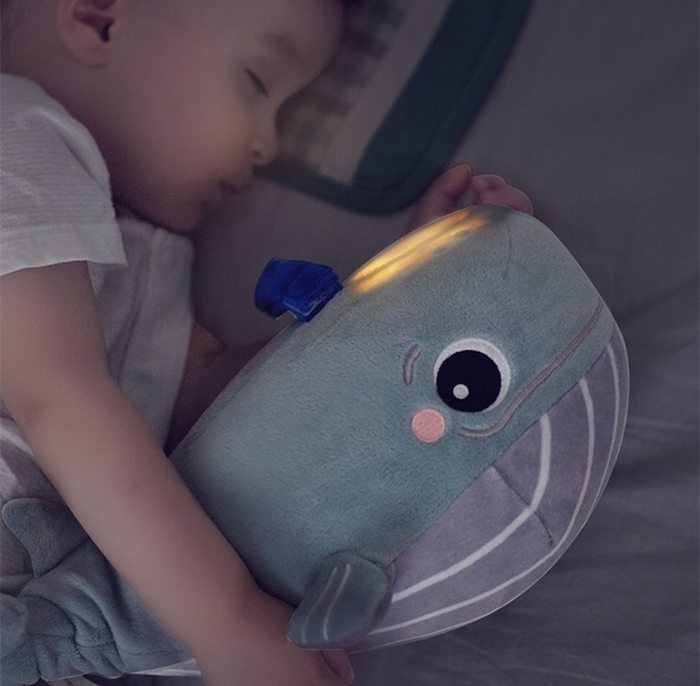 Light And Sound Sleep Aids Toy-Whale