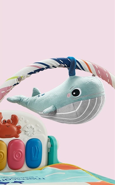 Light And Sound Sleep Aids Toy-Whale