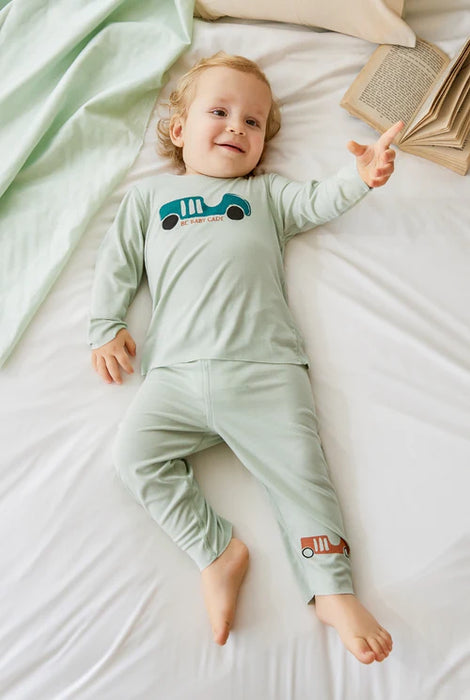 Modal Sleepsuit Green