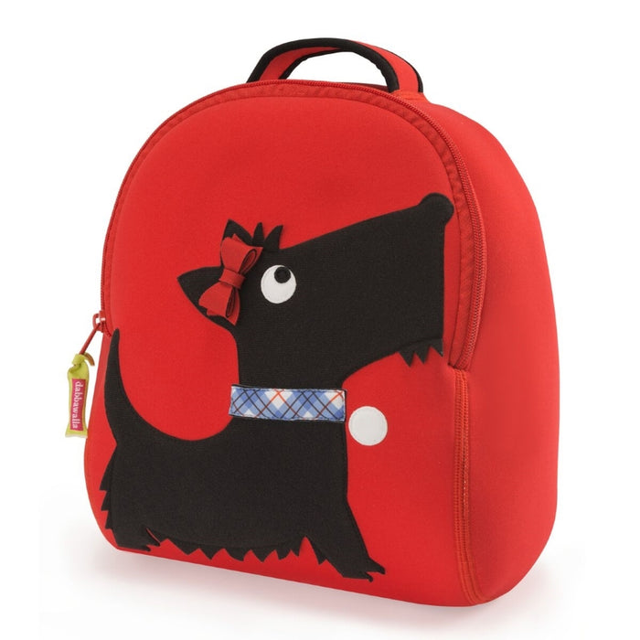 Machine Washable Preschool Backpack-Bonnie Scottie