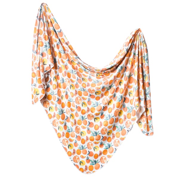 Citrus Swaddle Blanket