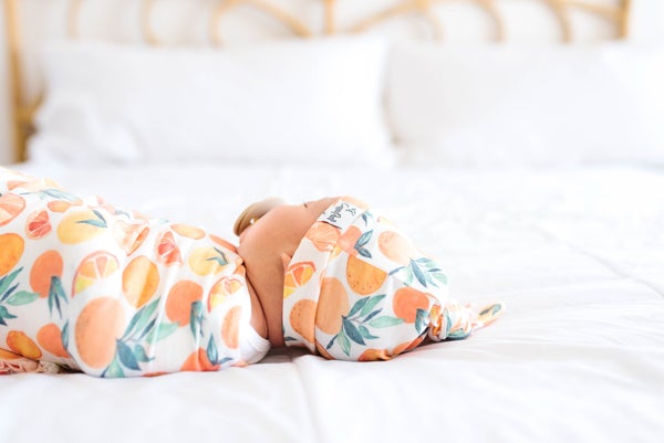 Citrus Swaddle Blanket