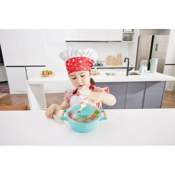 LITTLE CHEF COOKING & STEAM PLAYSET