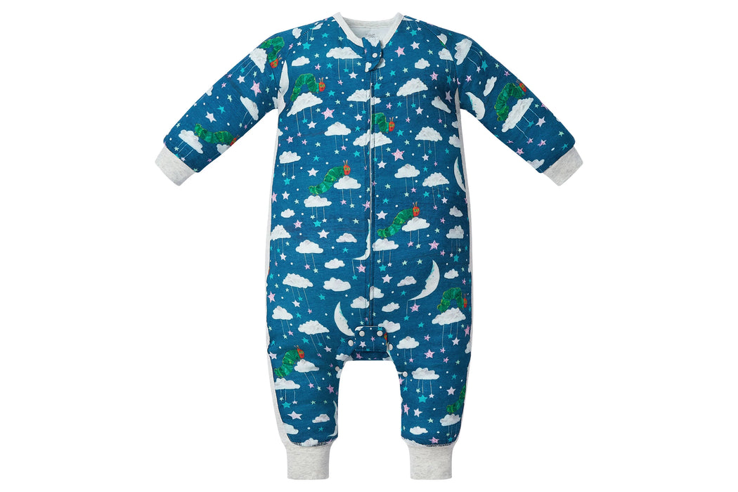 Bamboo Long Sleeve Footed Sleep Bag 0.6 TOG - Eric Carle Nighty Night