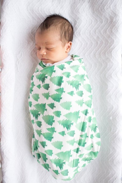 Forest Swaddle Blanket