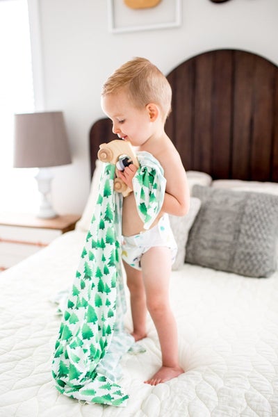 Forest Swaddle Blanket