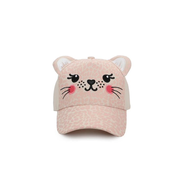 Kids' UPF50+ 3D Cap - Leopard