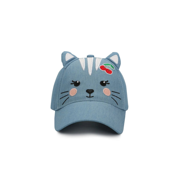 Kids' UPF50+ 3D Cap - Cat