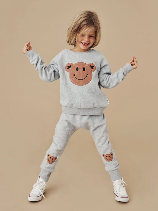 B-BALL BEAR SWEATHER SHIRT AND PANTS