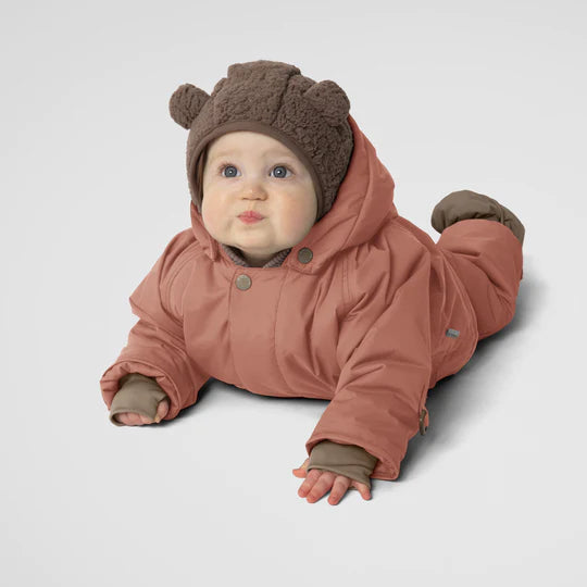 Jeffi Teddyfleece Morel Grey Hood 2-3Y