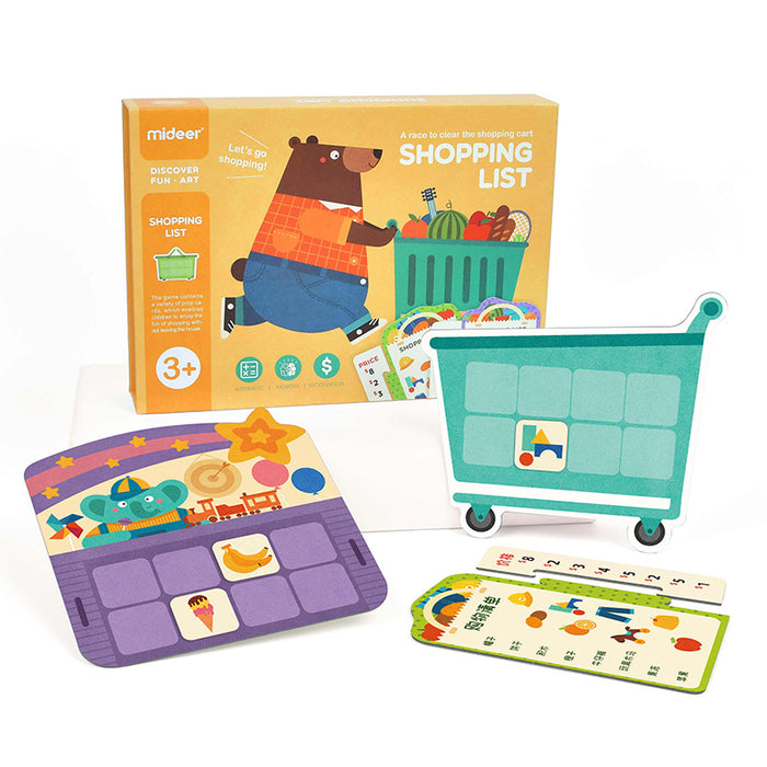 Shopping List Board Game – Ages 3+