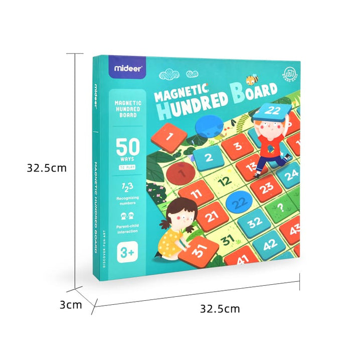 Montessori Material – Magnetic Hundred Board Game