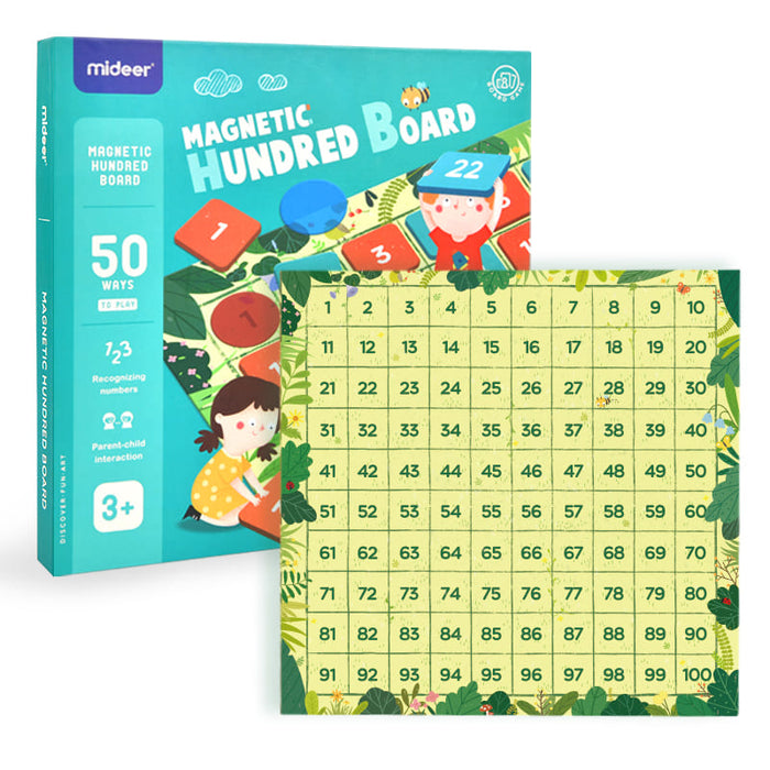 Montessori Material – Magnetic Hundred Board Game