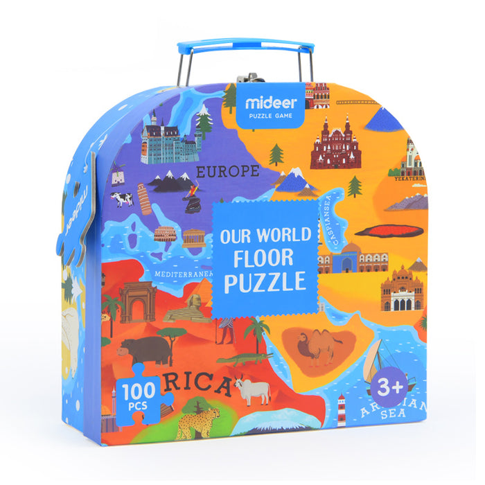 Gift Box Puzzle – Our World – 100 Pieces