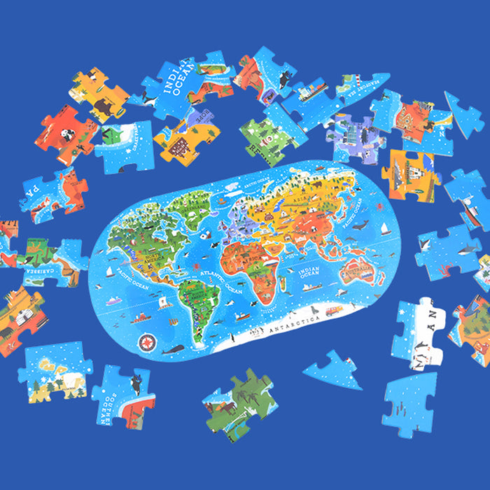 Gift Box Puzzle – Our World – 100 Pieces