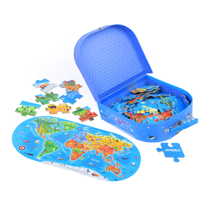 Gift Box Puzzle – Our World – 100 Pieces