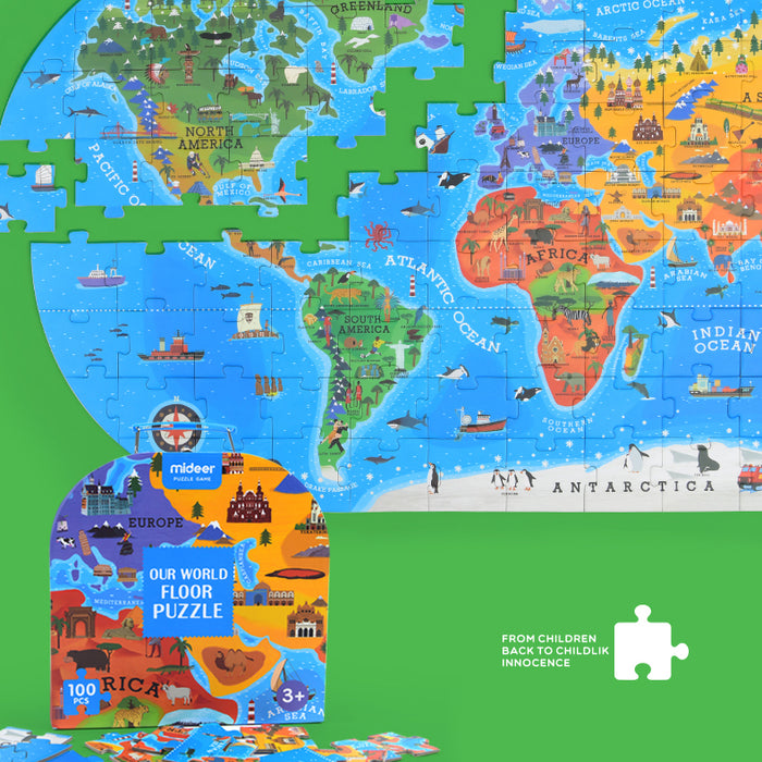 Gift Box Puzzle – Our World – 100 Pieces