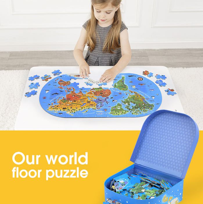 Gift Box Puzzle – Our World – 100 Pieces