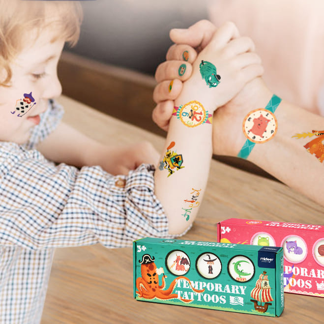 Temporary Tattoos – Ages 3+