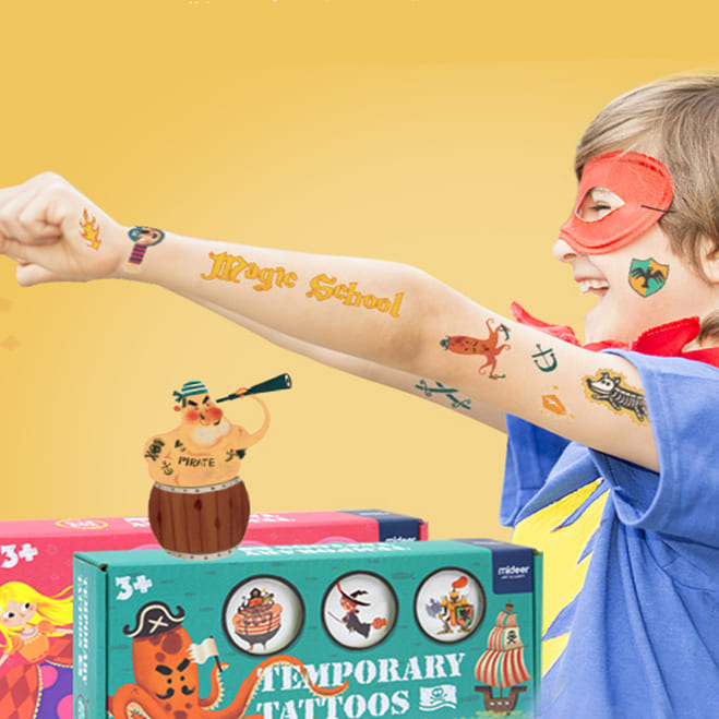 Temporary Tattoos – Ages 3+