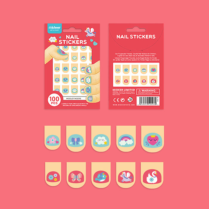 Nail Stickers – 100 Pieces