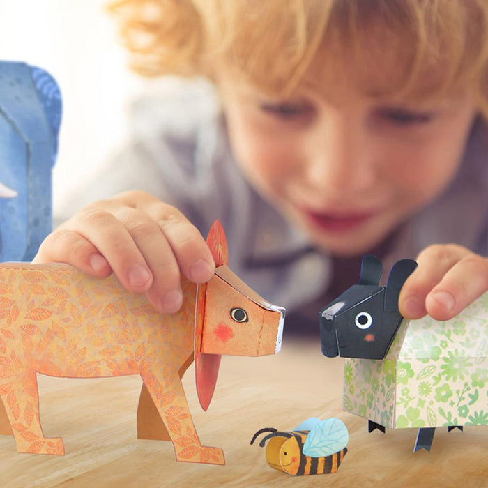 Kids Origami Animals Craft Kit – 10pcs