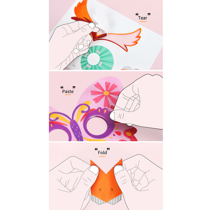 3D Origami Animal Paper Masks – Ages 5+