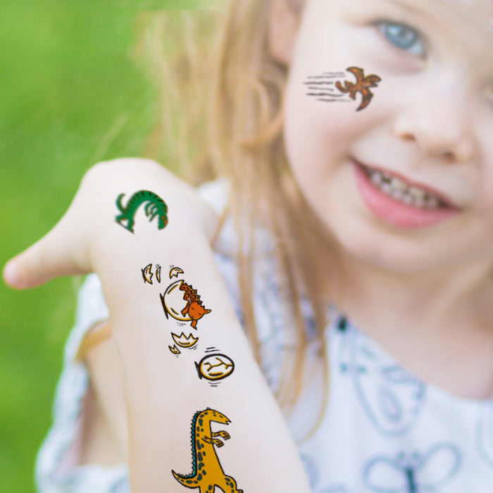 Dinosaur Temporary Tattoos – You Look Yummy – Ages 3+