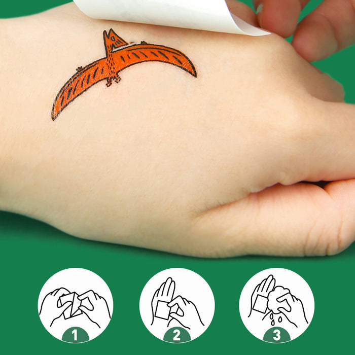 Dinosaur Temporary Tattoos – You Look Yummy – Ages 3+