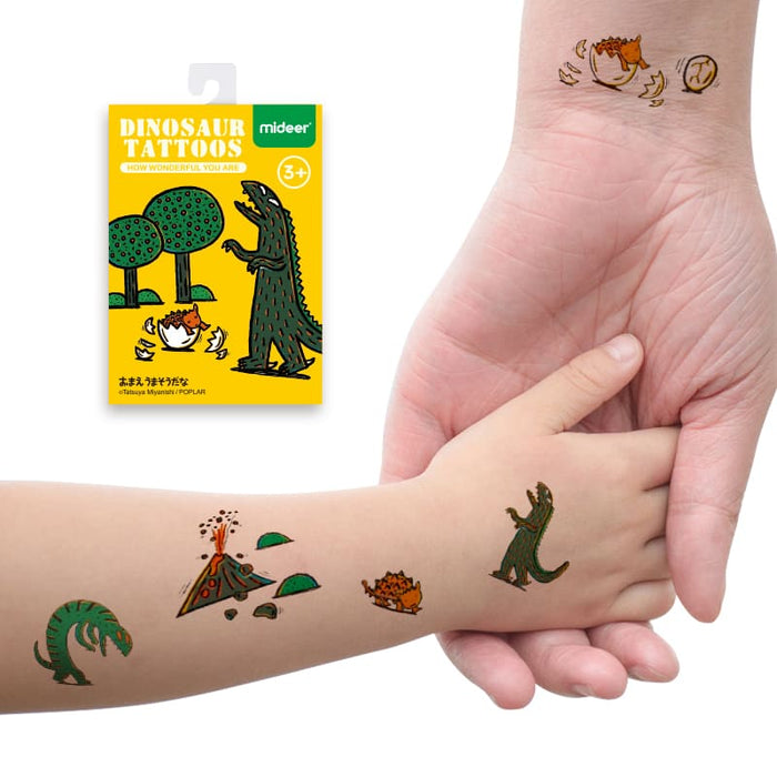 Dinosaur Temporary Tattoos – You Look Yummy – Ages 3+