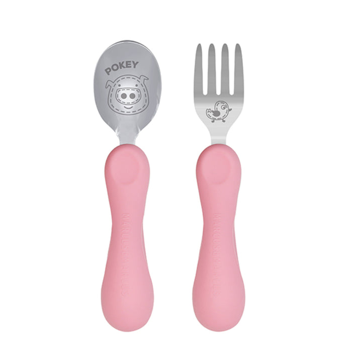 Easy Grip Fork & Spoon Set