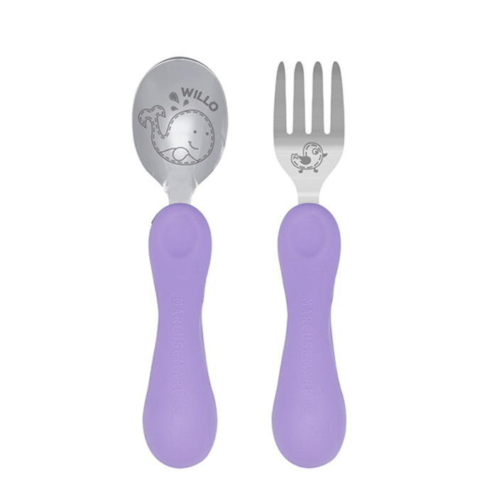 Easy Grip Fork & Spoon Set