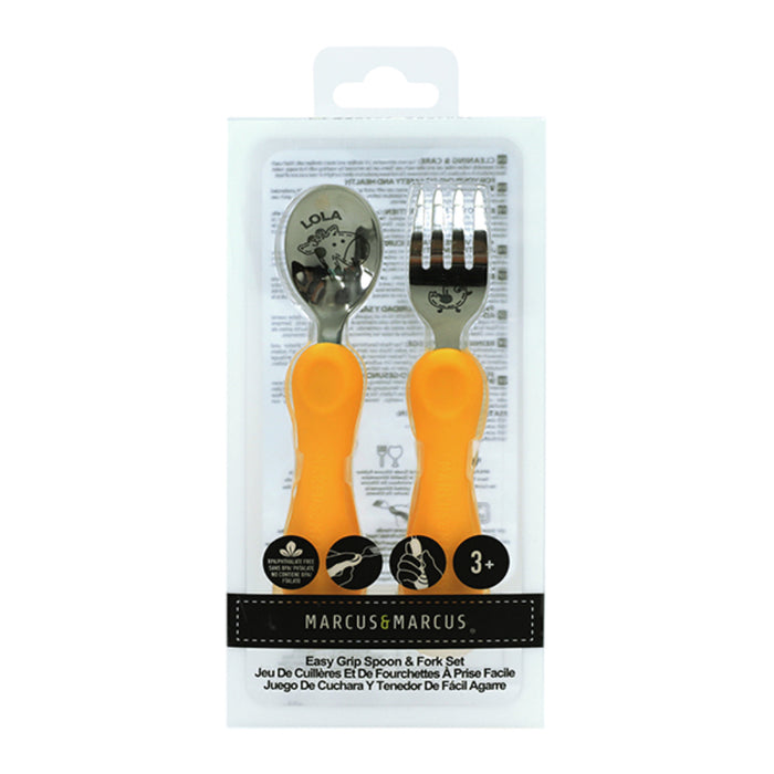 Easy Grip Fork & Spoon Set