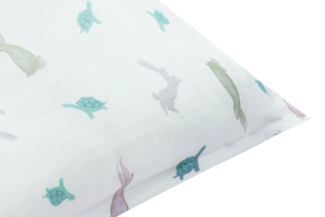 Bamboo Toddler Pillow with Pillowcase (Small) - The Tortoise & The Hare