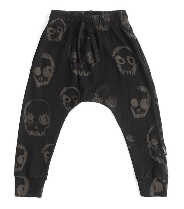 light faded skulls baggy pants