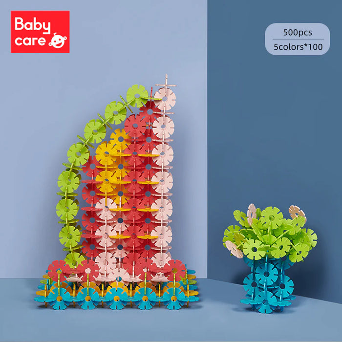 BC BABYCARE SNOWFLAKE BLOCKS 300PCS