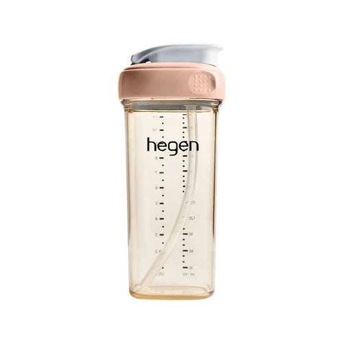 Hegen PCTO 330ML Straw Cup PPSU Pink